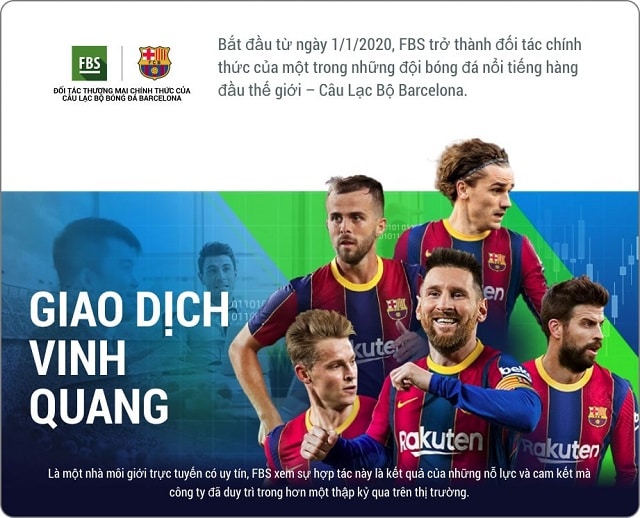 Hiện tại, FBS một trong những đối tác tài trợ chính của câu lạc bộ Barcelona